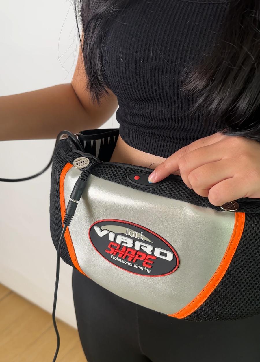 Vibro Sıcaklık Ayarlı Titreşimli Göbek Eritme Kemeri