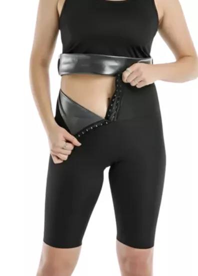 Terleten Agraflı Termal Şort